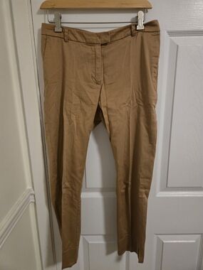 H&M Women's Cropped Chino Pants in Tan